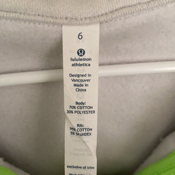 Women’s Lululemon Scuba Zip Hoodie - Picture 5 of 5